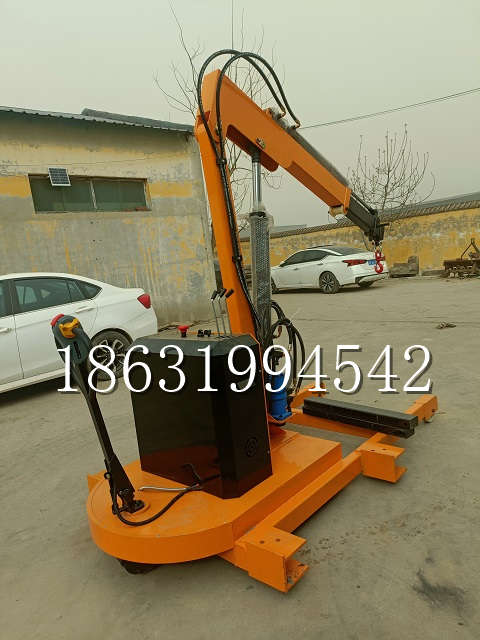 香港特别行政区自卸车厢随车吊 自制轮式四不像起重机 四驱平板吊 5吨 贵盛